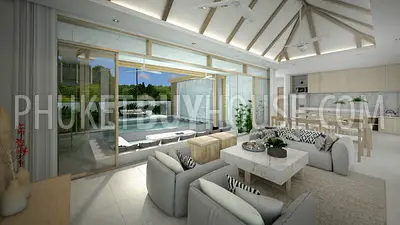 KAM5603: New luxury residence complex with 2 and 3 bedroom villa - Kamala Beach. Photo #15