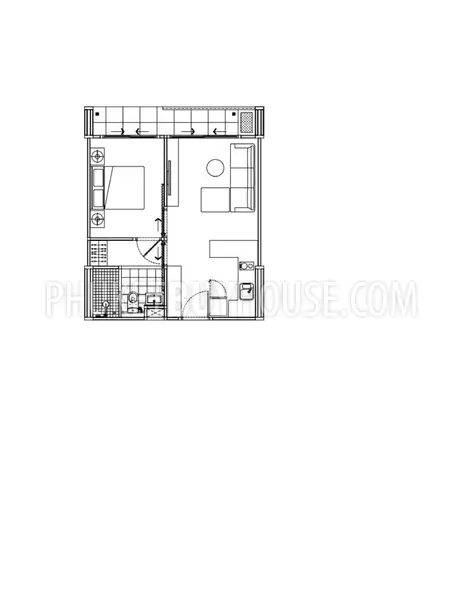 NAI5604: A brand new fully equipped condominium in the center of Nai Harn. Photo #29