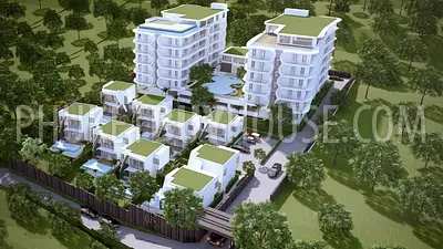 NAI5604: Совершенно новый первоклассный кондоминиум в центре Най Харн. Фото #30