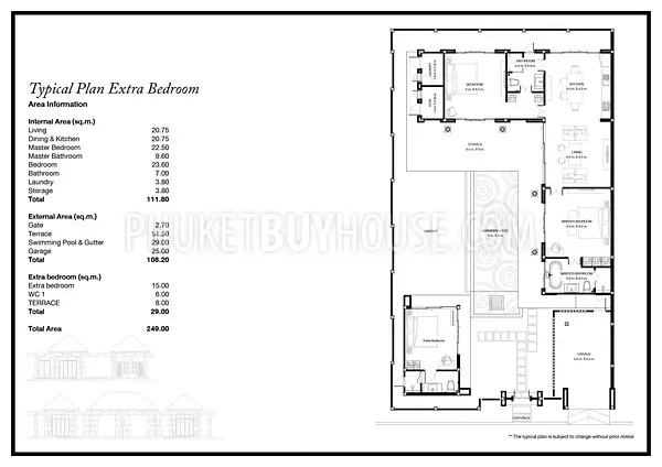CHA5656: New 3-bedroom Villas in Walking Distance to Palai Beach (Chalong). Photo #2