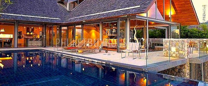 KAM5695: Luxury 6-Bedroom Ocean View Villa in Kamala. Photo #12