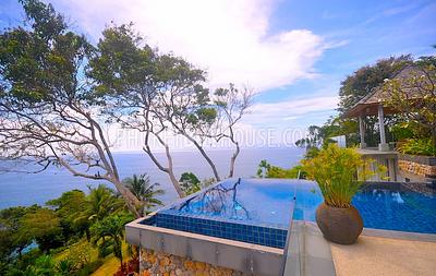 KAM5695: Luxury 6-Bedroom Ocean View Villa in Kamala. Photo #15
