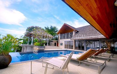 KAM5695: Luxury 6-Bedroom Ocean View Villa in Kamala. Photo #18