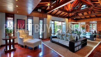 SUR5685: Stunning 5 Bedroom Villa With Sea View, Surin Beach. Photo #2