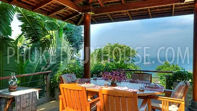 SUR5685: Stunning 5 Bedroom Villa With Sea View, Surin Beach. Photo #3