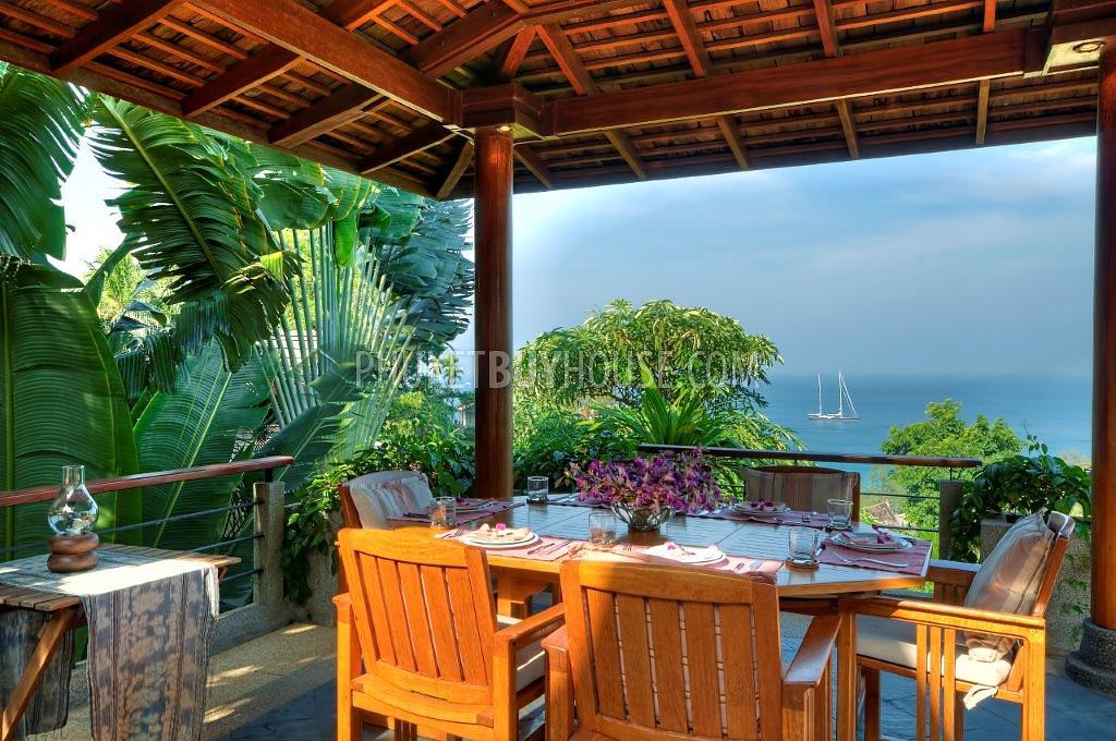 SUR5685: Stunning 5 Bedroom Villa With Sea View, Surin Beach. Photo #3