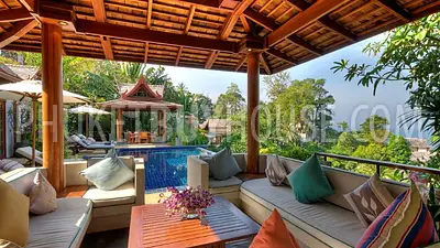 SUR5685: Stunning 5 Bedroom Villa With Sea View, Surin Beach. Photo #4