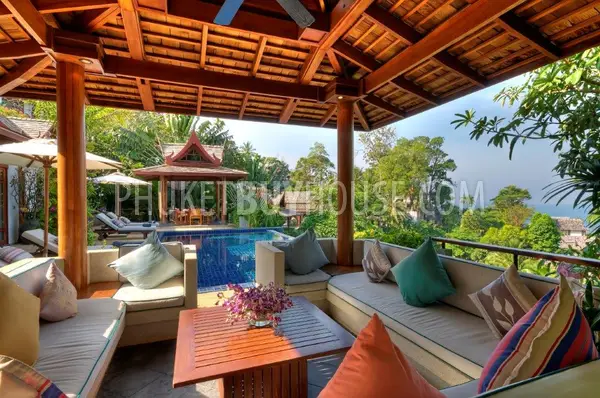 SUR5685: Stunning 5 Bedroom Villa With Sea View, Surin Beach. Photo #4