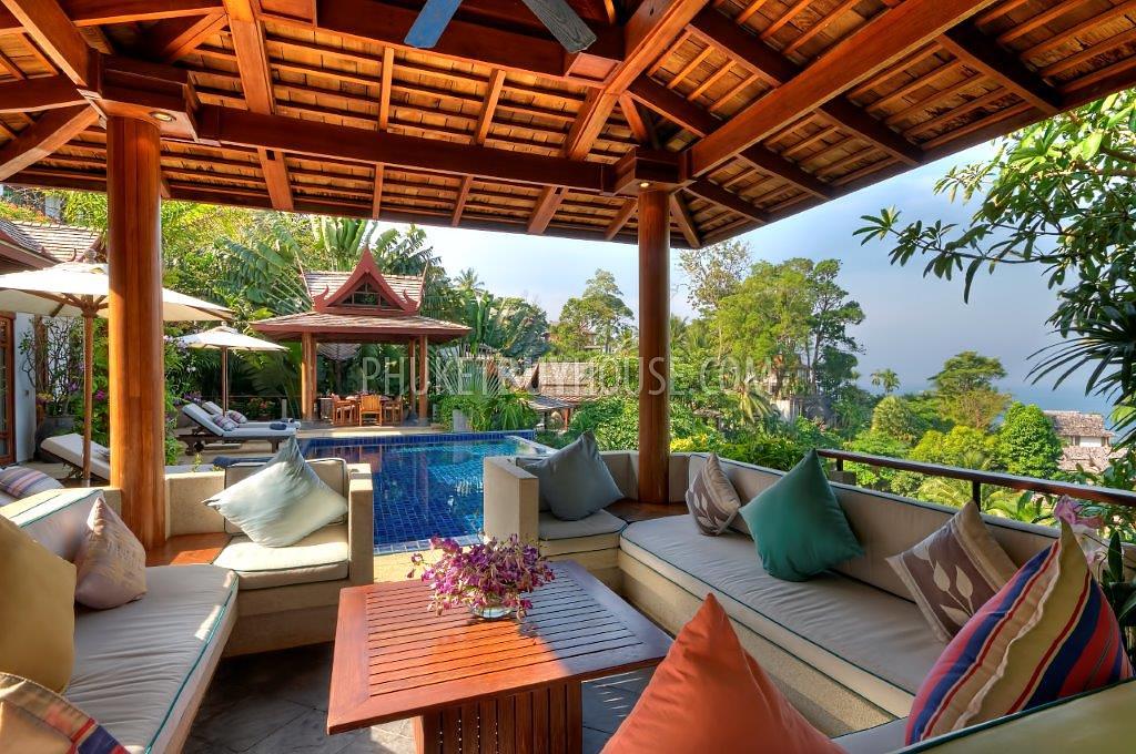 SUR5685: Stunning 5 Bedroom Villa With Sea View, Surin Beach. Photo #4