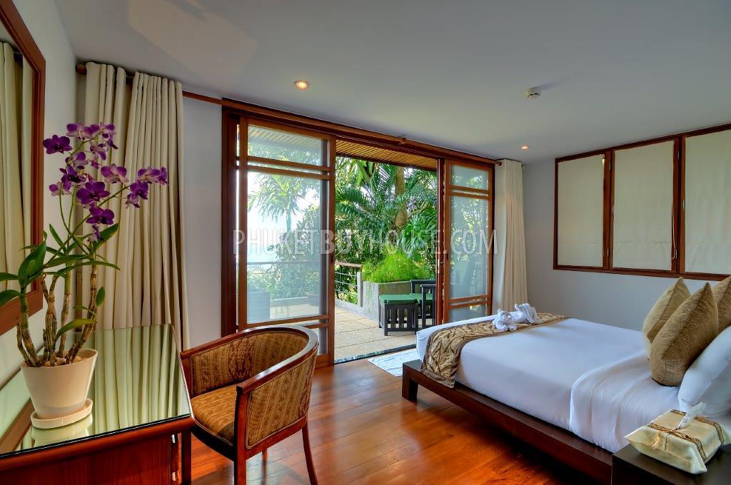SUR5685: Stunning 5 Bedroom Villa With Sea View, Surin Beach. Photo #11