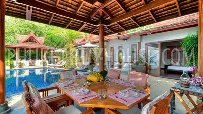 SUR5685: Stunning 5 Bedroom Villa With Sea View, Surin Beach. Photo #16