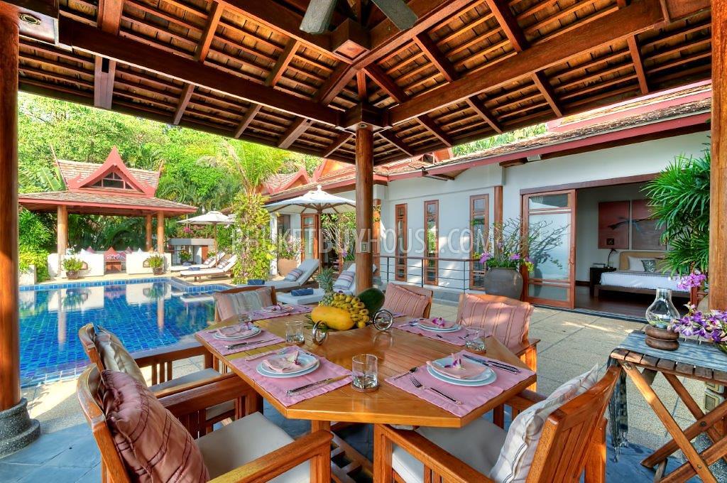 SUR5685: Stunning 5 Bedroom Villa With Sea View, Surin Beach. Photo #16