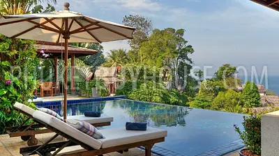 SUR5685: Stunning 5 Bedroom Villa With Sea View, Surin Beach. Photo #20