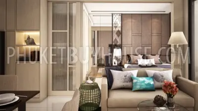 SUR5734: One-Bedroom Seaside Apartment in Surin. Fotoğraf #4