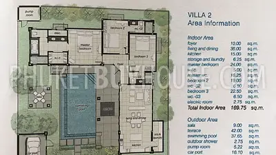 BAN5744: Splendid 3-Bedroom Villa in Bang Tao. Fotoğraf #34