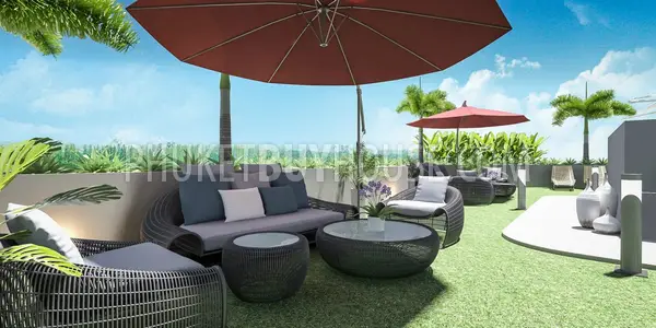 BAN5752: Magnificent 1 Bedroom Apartment with Sea side in Bang Tao. Fotoğraf #3