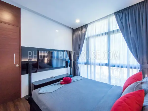 BAN5752: Magnificent 1 Bedroom Apartment with Sea side in Bang Tao. Fotoğraf #19