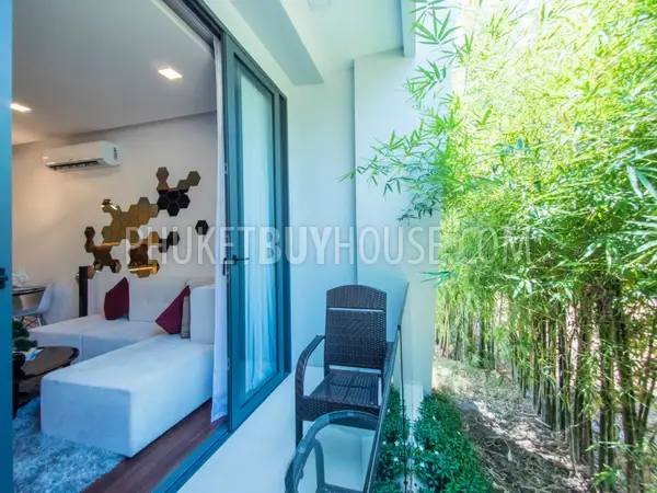 BAN5752: Magnificent 1 Bedroom Apartment with Sea side in Bang Tao. Fotoğraf #27