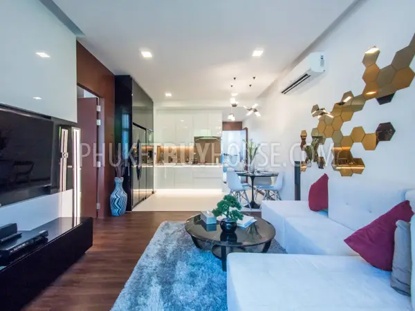 BAN5752: Magnificent 1 Bedroom Apartment with Sea side in Bang Tao. Fotoğraf #28