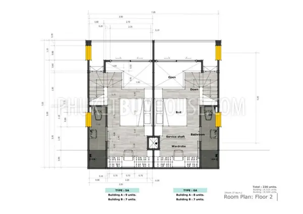 NAI5754: Fantastic Loft Apartment in Nai Harn. Photo #14