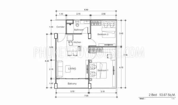 PHU5760: Spectacular 2 Bedroom Apartment at the New Project. Fotoğraf #1