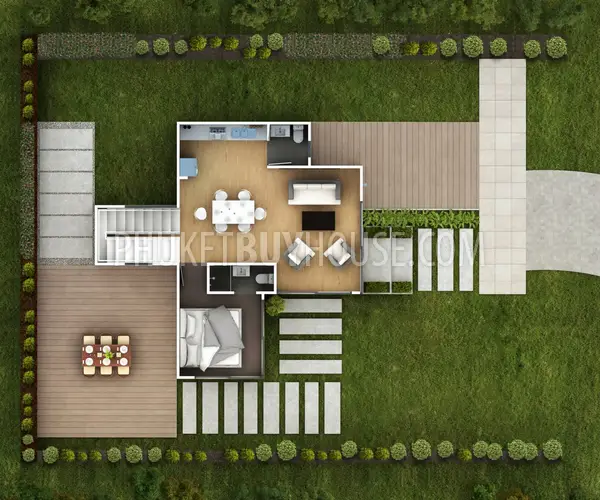 KAM5785: Magnificent Sea View Villas with 2 Bedroom in Kamala. Fotoğraf #9