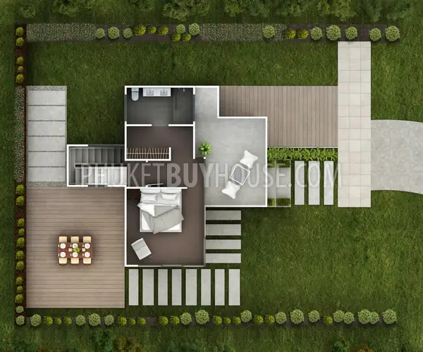 KAM5785: Magnificent Sea View Villas with 2 Bedroom in Kamala. Fotoğraf #10
