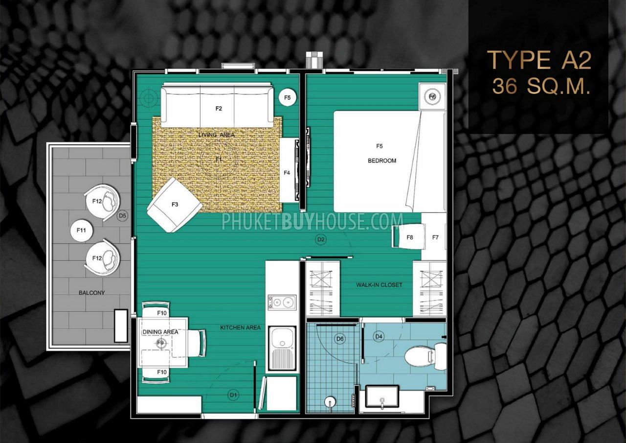 NAY5792: Elegant Apartment at Brand-new condominium in Nai Yang. Photo #28