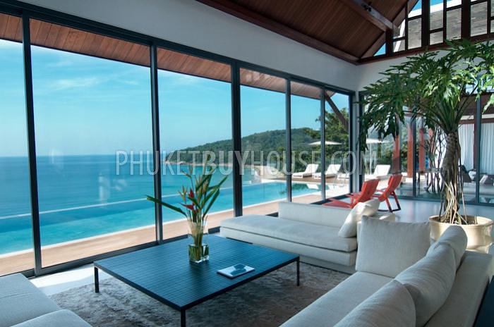NAI5838: Stunning Sea View Luxury Private Pool Villa in Nai Thon. Photo #4