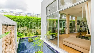 TAL5871: 3 Bedroom Villa with Tropical Garden in Talang. Photo #4
