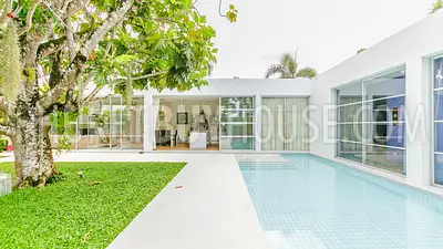 TAL5871: 3 Bedroom Villa with Tropical Garden in Talang. Photo #21