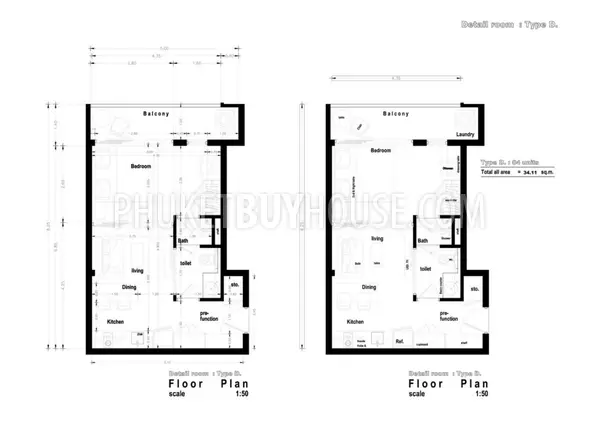 KAM5906: Cozy Apartment at small Condominium in Kamala. Photo #12