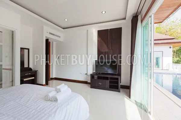 KAM5919: Sea view pool villa in Kamala. Photo #24