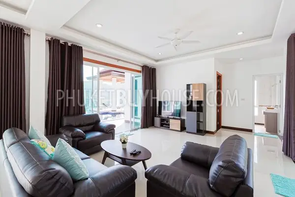 KAM5919: Sea view pool villa in Kamala. Photo #25