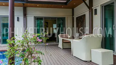 NAI5899: Fully furnished 3 Bedroom Villa with Tropical Garden in Nai Harn. Fotoğraf #30