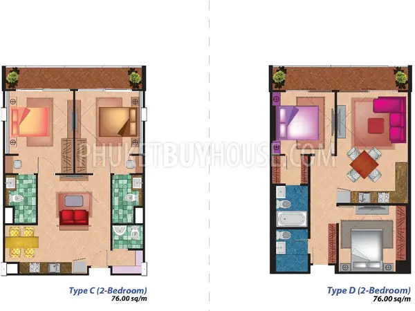 RAW5957: Modern Apartment with a Mountain View in Rawai. Fotoğraf #1