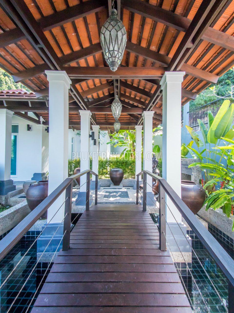 PAT5989: Gorgeous Thai Bali style Villa with Sea view. Photo #71