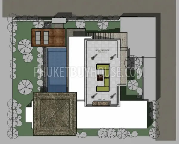 CHE5990: Unique Villa with private Pool at new Residence. Fotoğraf #3