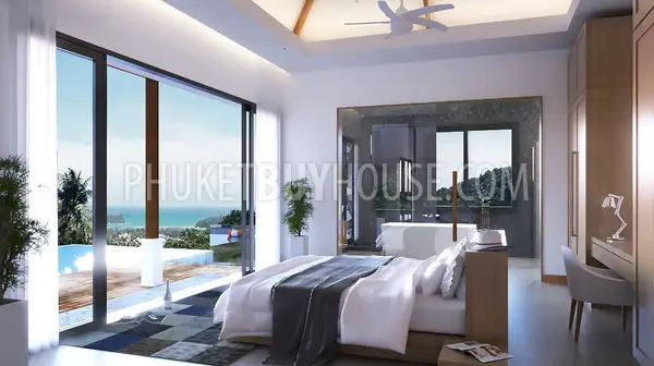 KAT5991: Sea View Villa with private Pool in Kata. Photo #4