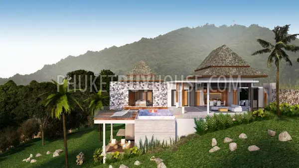 KAT5991: Sea View Villa with private Pool in Kata. Photo #8