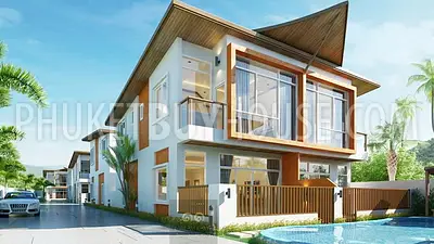 KAM5994: New Project with 3 Bedroom Townhouse in Kamala. Photo #2
