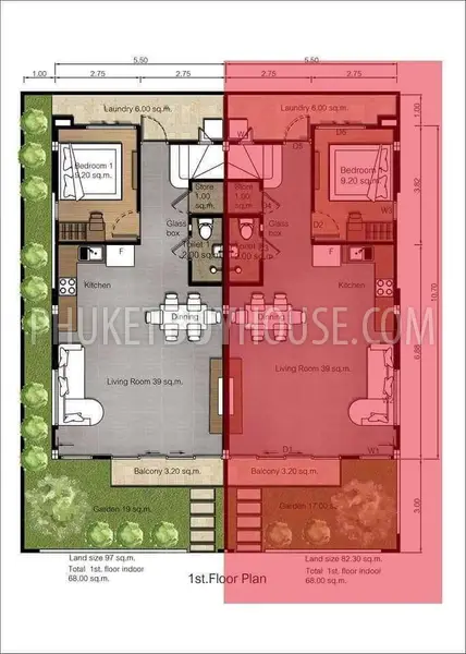 KAM5994: New Project with 3 Bedroom Townhouse in Kamala. Photo #24