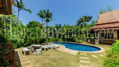 RAW5980: Thai-Balinese style Villa in Rawai. Photo #4