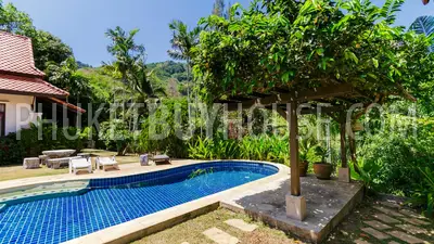 RAW5980: Thai-Balinese style Villa in Rawai. Photo #56