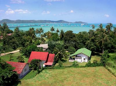 CHA6015: Sea View Plot of Land for Building Villas near Chalong Pier. Photo #1
