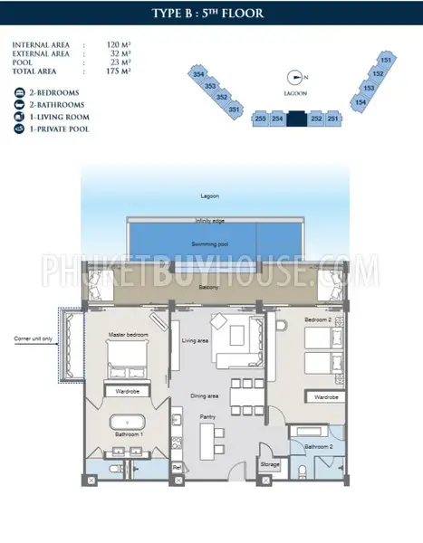 BAN6023: Luxury Residence with 3 Bedrooms in Laguna area. Photo #8