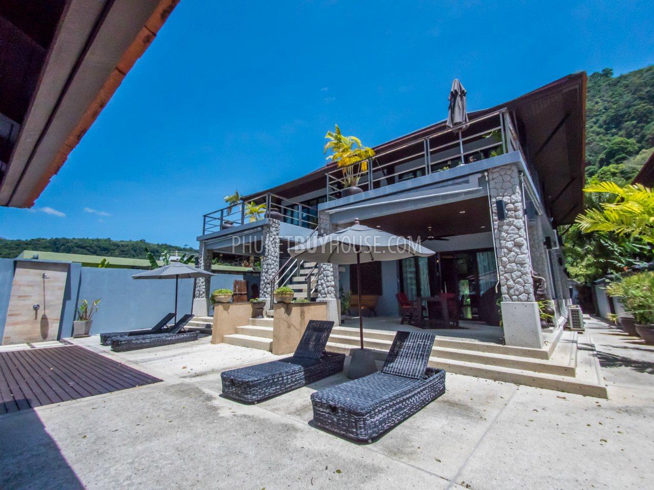 PAT6026: Large private Villa with amazing Sea View in Kalim. Фото #139