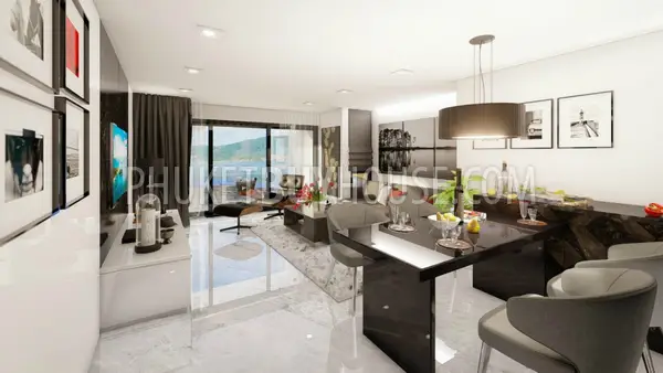 PAT5998: Nice 1 Bedroom Apartment with Sea view in Patong. Photo #12