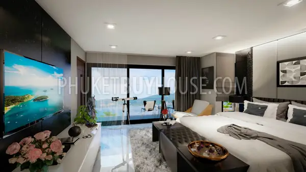 PAT5998: Nice 1 Bedroom Apartment with Sea view in Patong. Photo #13