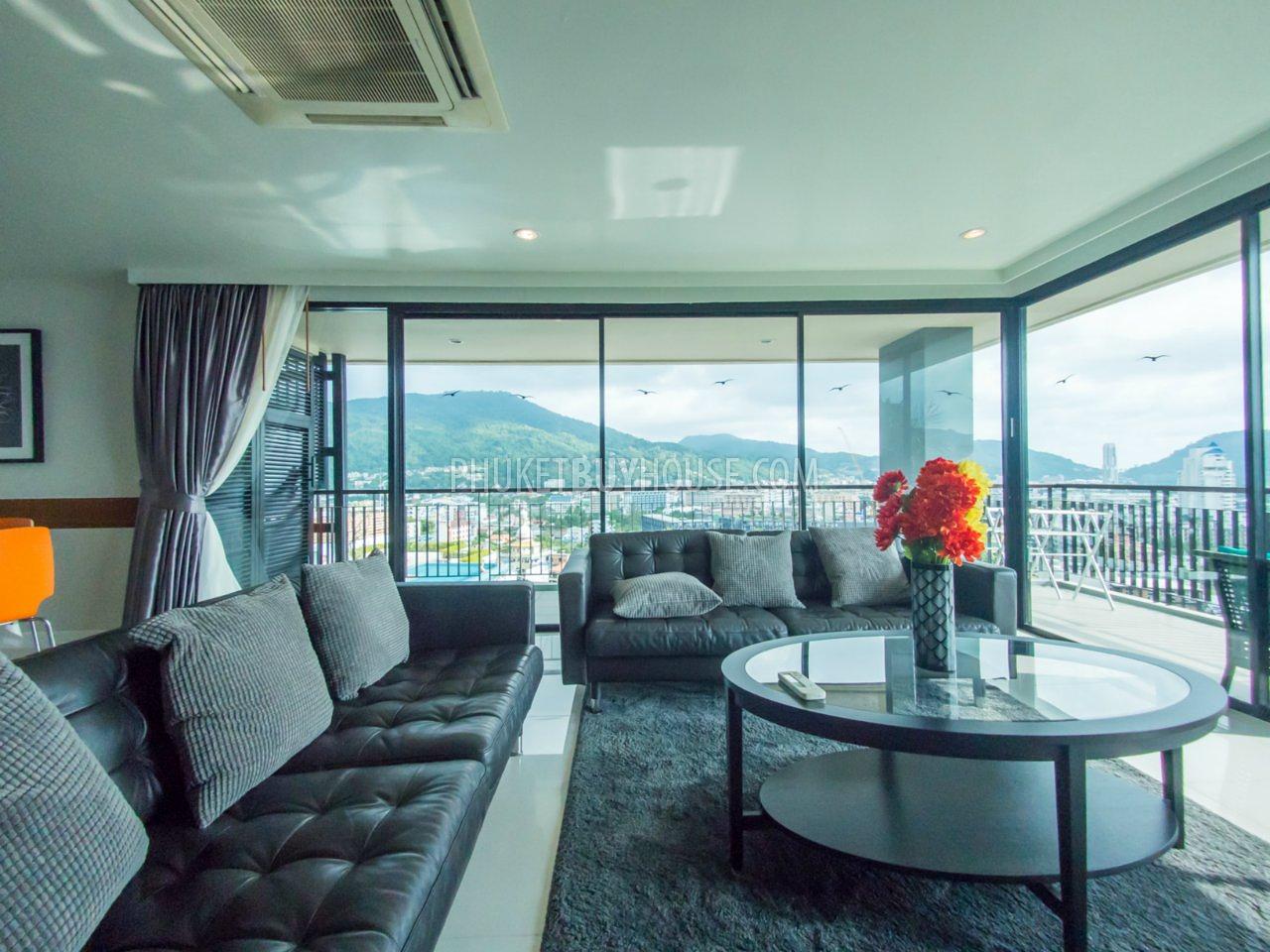 PAT6049: Comfortable Penthouse with amazing Sea view in Patong. Photo #9